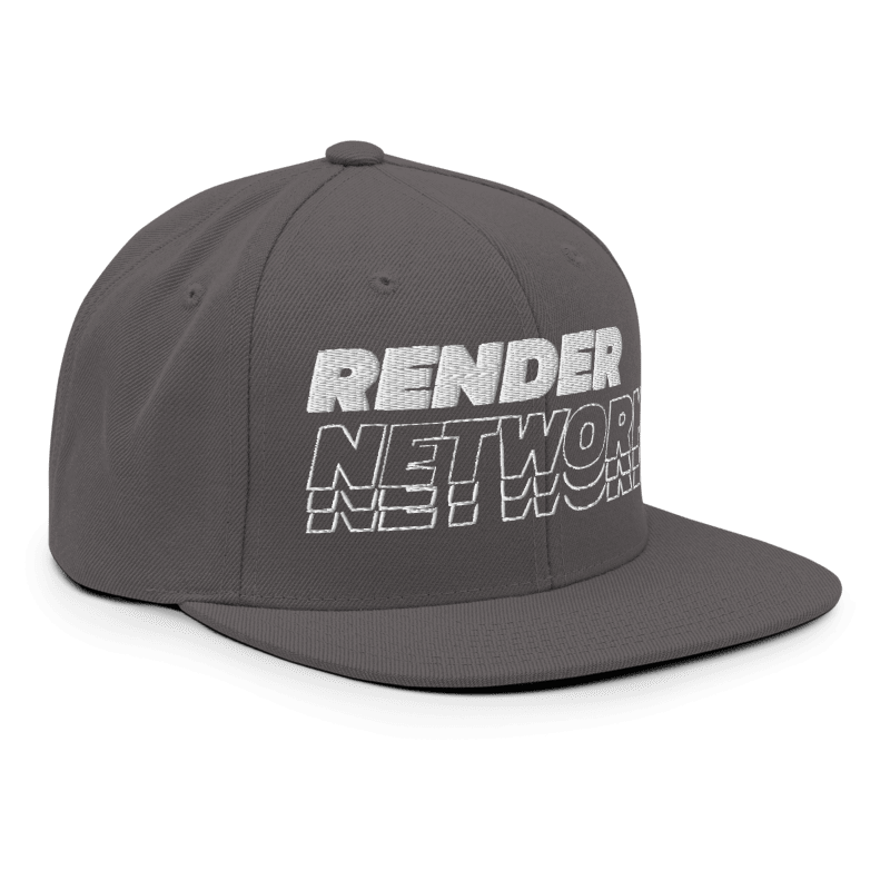 Snapback Hat Render Network