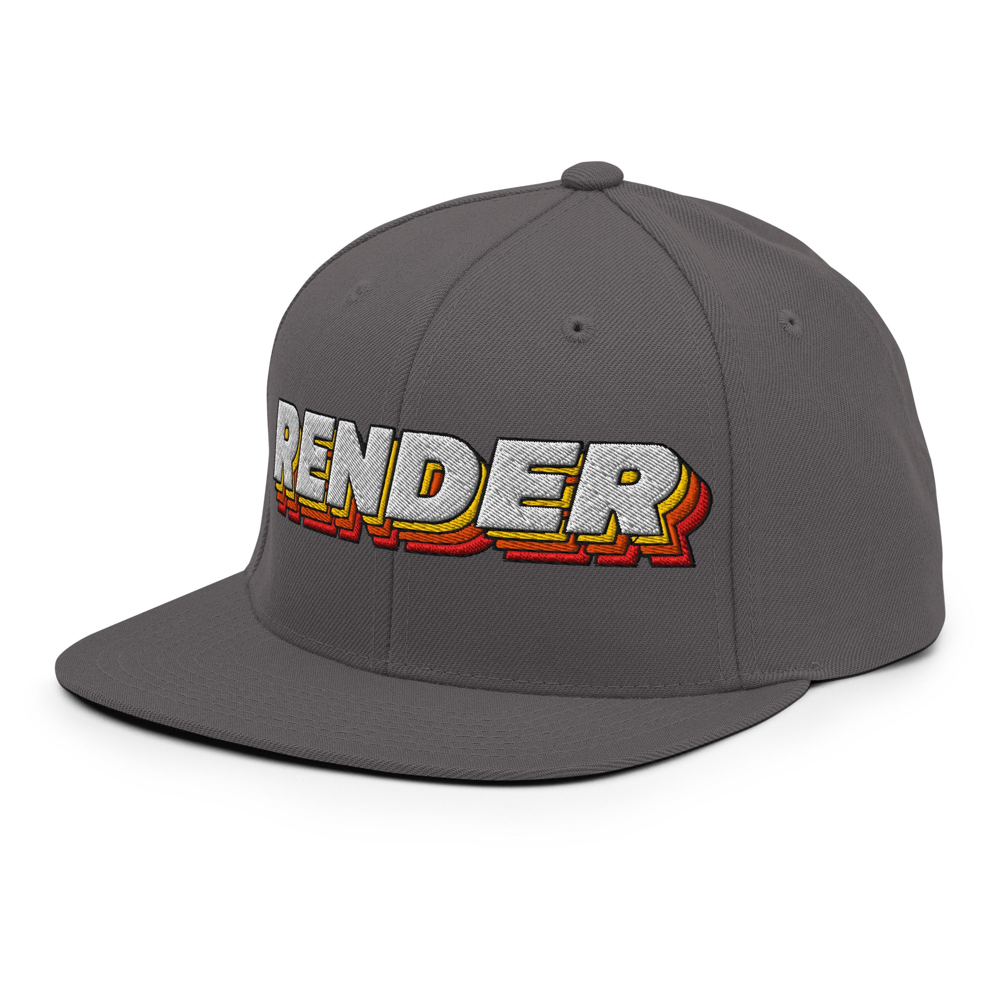 Snapback Hat Retro Render – Render Network